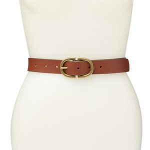 Melrose and Market Double Buckle Leather Belt